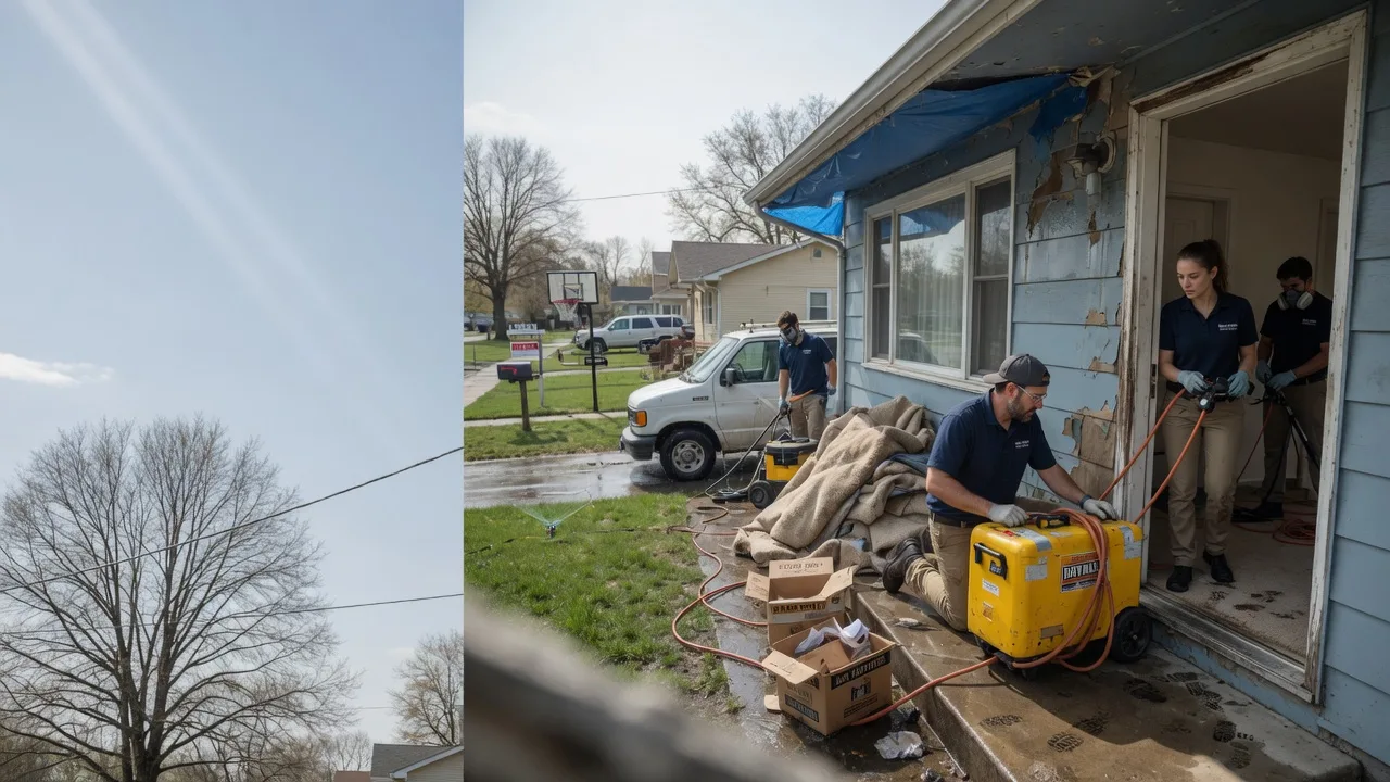 Basement Flood Cleanup in Paint Rock, TX near me